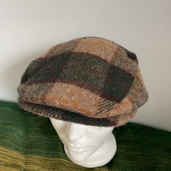 Vintage Newsboy Cap, Stussy Cap, 1950s Headwear - Picture 2 of 9